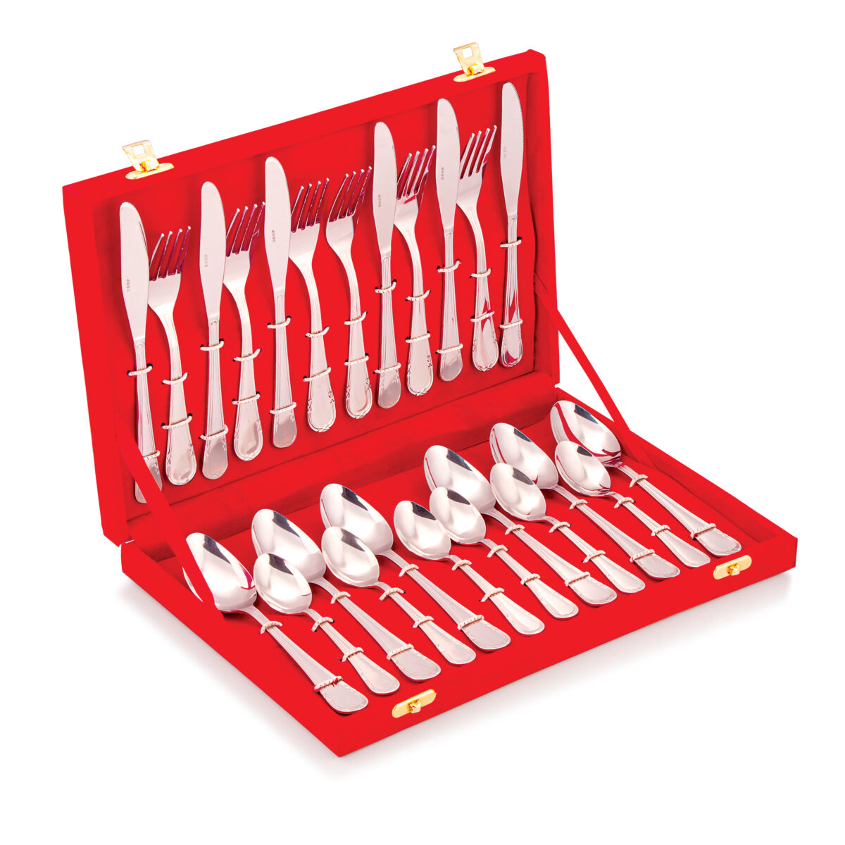 Suitcase Cutlery Set – 24 Pc