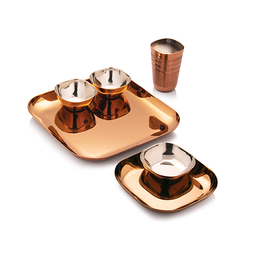 Royal Square PVD Rose Gold
